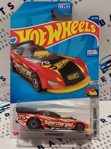 Hot Wheels Supercharged - HW Drag Strip 5/10 - 211/250 - hosszú kártyás