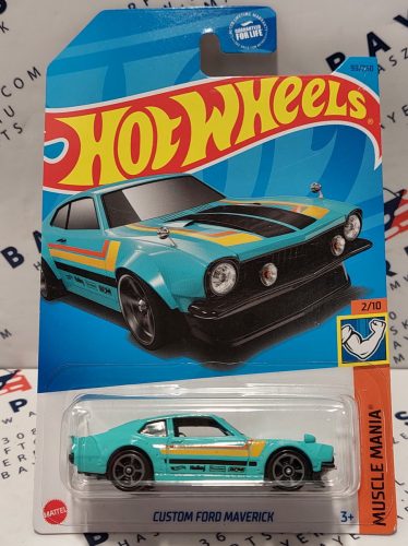 Hot Wheels Custom Ford Maverick - Muscle Mania 2/10 - 99/250 - hosszú kártyás