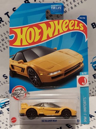 Hot Wheels Acura / Honda NSX (1990) - HW J-Imports 6/10 - 144/250 - hosszú kártyás