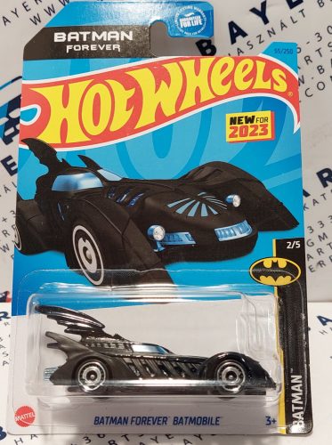 Hot Wheels Batman Forever Batmobile - Batman 2/5 - 55/250 - hosszú kártyás
