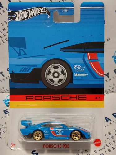 Hot Wheels Porsche 935 4/6 - hosszú kártyás