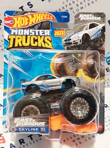 Hot Wheels Fast and Furious - Halálos iramban - Nissan Skyline GT-R - Monster Trucks -  Hot Wheels - 1:64