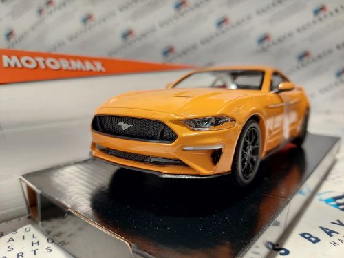 Ford Mustang GT (2018) - narancs	1:24