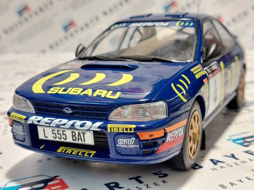 Subaru Impreza 555 #4 - Colin McRae -  Edicola - 1:18 1/18 modellautó