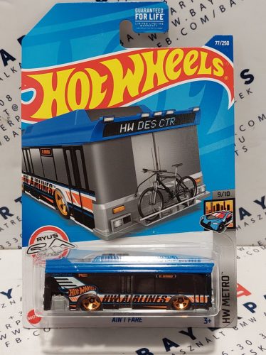 Hot Wheels Ain't Fare - HW Metro 9/10 - 77/250 - hosszú kártyás -  Hot Wheels - 1:64