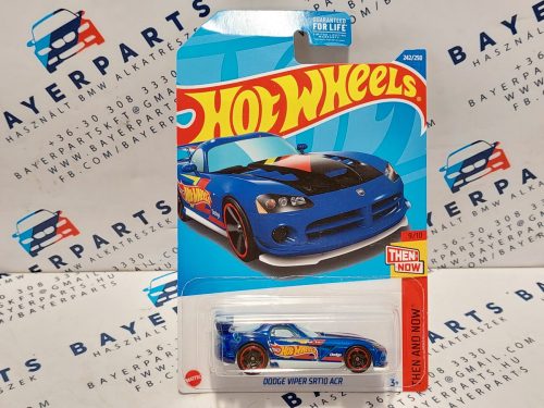 Hot Wheels Dodge Viper SRT10 ACR - Then and now 9/10 - 242/250 - hosszú kártyás -  Hot Wheels - 1:64