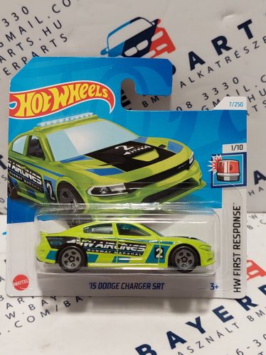 Hot Wheels Dodge Charger SRT (2015) - HW First Response 1/10 - 7/250 -  Hot Wheels - 1:64