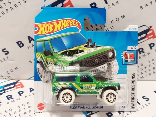 Hot Wheels Nissan Patrol Custom - HW First Response 5/10 - 34/250 -  Hot Wheels - 1:64