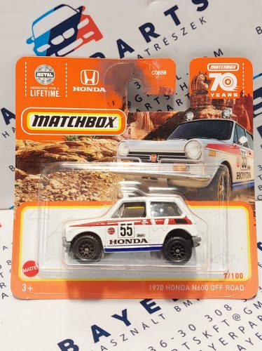 Honda N600 Off Road (1970) - 7/100 - bliszteres -  Matchbox - 1:64