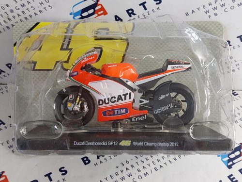 MotoGP - Ducati Desmomedici GP12 #46 (2012) motor - Valentino Rossi -  Edicola - 1:18