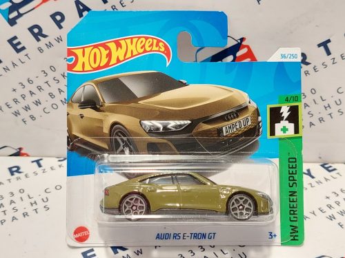 Hot Wheels Audi RS E-Tron GT - HW Green Speed 4/10 - 36/250 -  Hot Wheels - 1:64