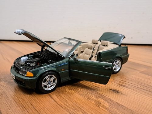 BMW E46 cabrio kabrió Kyosho - 1:18  - használt