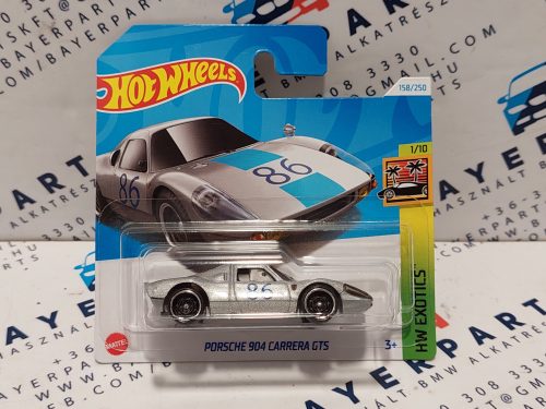 Hot Wheels Porsche 904 Carrega GTS - HW Exotics 1/10 - 158/250 -  Hot Wheels - 1:64