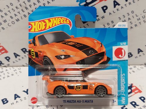 Hot Wheels Mazda MX-5 Miata (2015) - HW-J Imports 3/10 - 69/250 -  Hot Wheels - 1:64