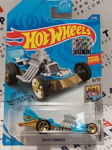 Hot Wheels Diaper Dragger - HW Metro 6/10 - 8/250 - hosszú kártyás -  Hot Wheels - 1:64