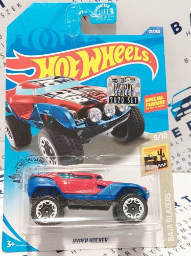 Hot Wheels Hyper Rocker - Baja Blazers 9/10 - 29/250 - hosszú kártyás -  Hot Wheels - 1:64