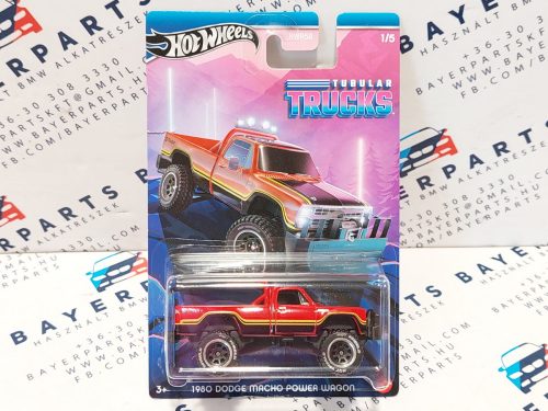 Hot Wheels  - Tubular Trucks 1/5 - Dodge Macho Power Wagon (1980) -  Hot Wheels - 1:64