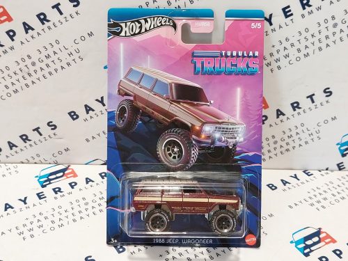 Hot Wheels  - Tubular Trucks 5/5 - Jeep Wagoneer (1988) -  Hot Wheels - 1:64