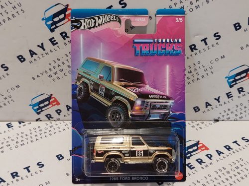 Hot Wheels  - Tubular Trucks 3/5 - Ford Bronco (1985) -  Hot Wheels - 1:64