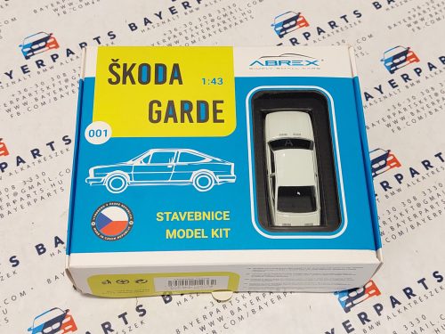 Skoda Garde (1982) -  Abrex - 1:43 - összeszerelős KIT