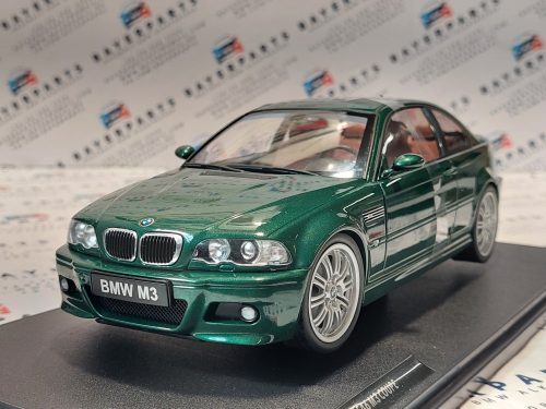 BMW E46 M3 coupe - zöld -  Solido - 1:18