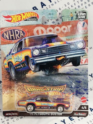 Hot Wheels Premium - Dragstrip Car Culture - Plymouth Duster (1973) -  Hot Wheels - 1:64