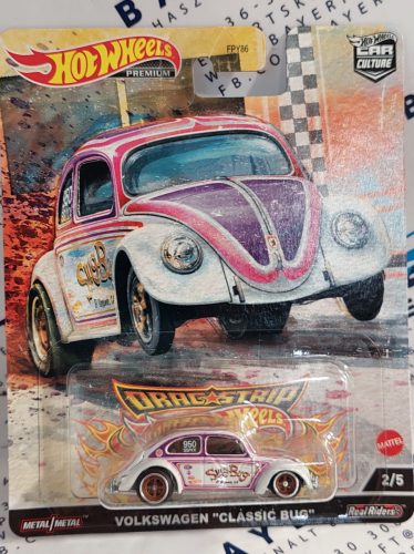 Hot Wheels Premium - Dragstrip Car Culture - Volkswagen Classic Bug -  Hot Wheels - 1:64