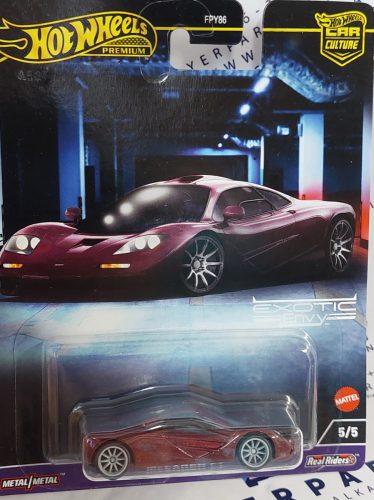 Hot Wheels Premium - Car Culture Exotic Envy - McLaren F1 -  Hot Wheels - 1:64