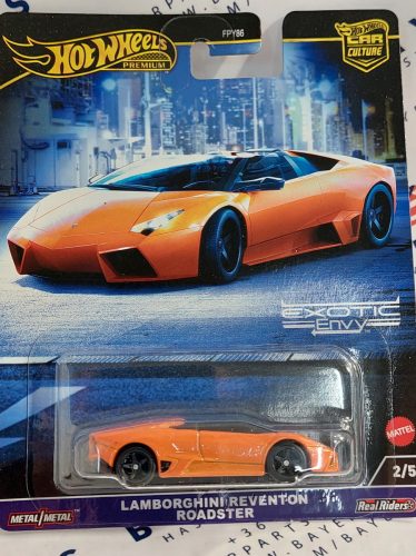 Hot Wheels Premium - Car Culture Exotic Envy - Lamborghini Reventon Roadster -  Hot Wheels - 1:64