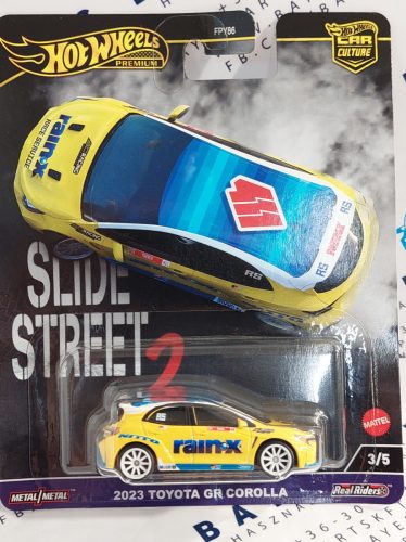 Hot Wheels Premium - Car Culture Slide Street 2 - Toyota GR Corolla (2023) - Ryan Tuerck drift - Hot Wheels - 1:64