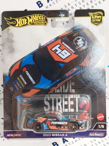 Hot Wheels Premium - Car Culture Slide Street 2 - Nissan Z (2023) -  Chris "The Force" Forsberg drift - Hot Wheels - 1:64