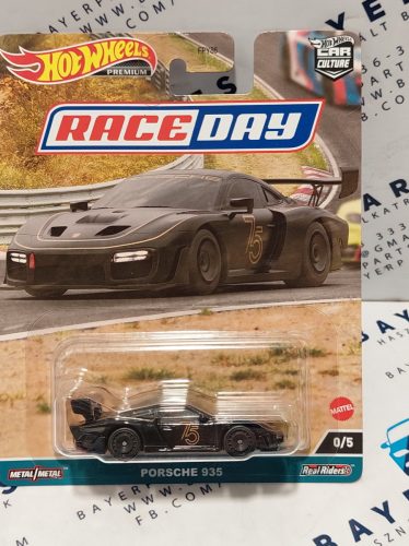 Hot Wheels Premium - Race Day - Porsche 935 - Chase car -  Hot Wheels - 1:64