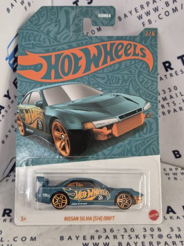 Hot Wheels Pearl & Chrome (2024) - Nissan Silvia (S14) Drift -  Hot Wheels - 1:64