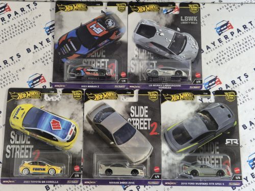 Hot Wheels Premium - Car Culture Slide Street 2 szett - drift -  Hot Wheels - 1:64