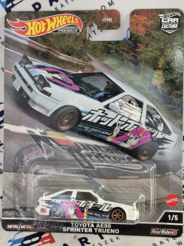 Hot Wheels Premium - Car Culture - Toyota AE86 Sprinter Trueno -  Hot Wheels - 1:64