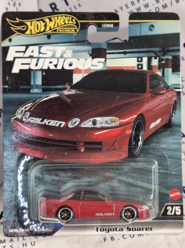 Hot Wheels Premium - Fast & Furious - Halálos iramban - Toyota Soarer -  Hot Wheels - 1:64