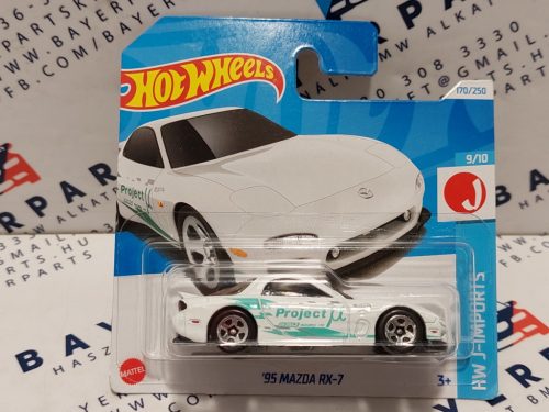 Hot Wheels  - Mazda RX-7 (1995) 9/10 - HW J-Imports - 170/250 -  Hot Wheels - 1:64