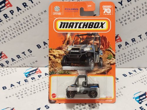 Polaris Ranger - 2023 75/100 - hosszú kártyás -  Matchbox - 1:64