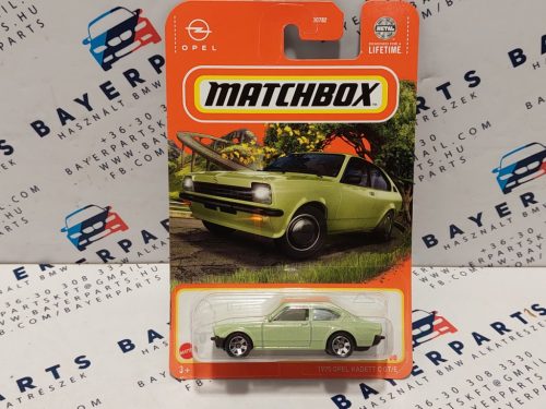 Opel Kadett C GT/E (1975) - 2024 40/100 - hosszú kártyás -  Matchbox - 1:64