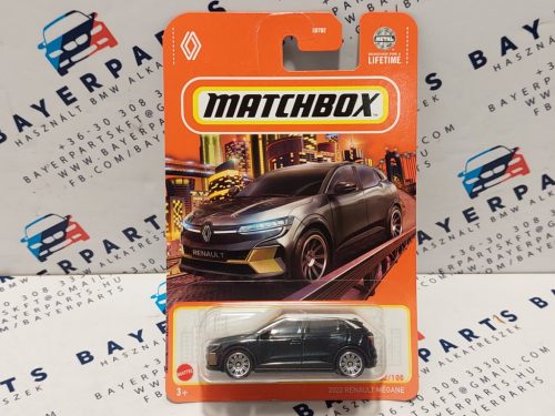 Renault Megane (2022) - 2024 82/100 - hosszú kártyás -  Matchbox - 1:64