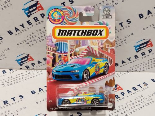 Matchbox Candy - Chevrolet Chevy Camaro Convertible (2016) - 5/6 - hosszú kártyás -  Matchbox - 1:64