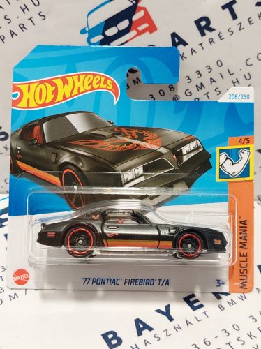 Hot Wheels Pontiac Firebird T/A (1977)  - Muscle Mania - 206/250 -  Hot Wheels - 1:64