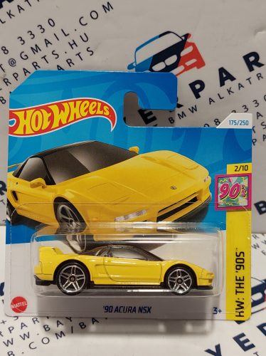 Hot Wheels Acura / Honda NSX (1990)  - HW: The '90s - 175/250 -  Hot Wheels - 1:64