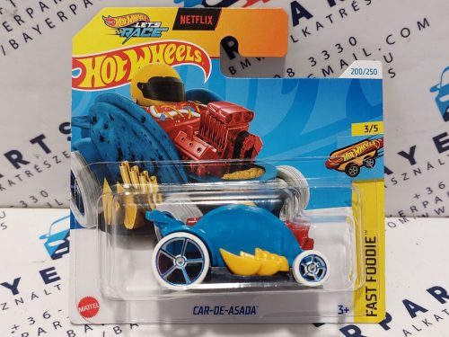 Hot Wheels Car-De-Asada - Fast Foodie - 200/250 - Treasure Hunt -  Hot Wheels - 1:64