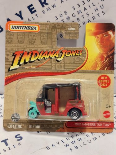 MBX Tangiers Tuk Tuk - Indiana Jones - 51/100 - bliszteres -  Matchbox - 1:64