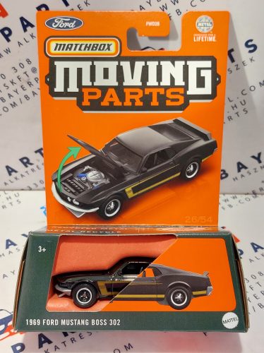 Matchbox Moving Parts - Ford Mustang Boss 302 (1969) -  Matchbox - 1:64