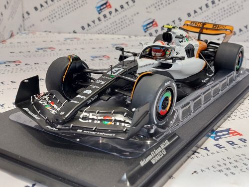 McLaren MCL60 F1 #4 (2023) - Monaco GP - Lando Norris - PILÓTÁVAL -  Solido - 1:18