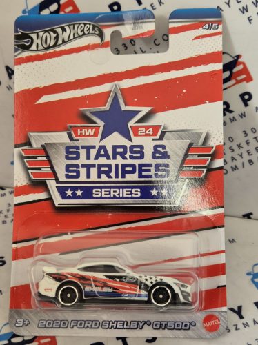 Hot Wheels - Stars & Stripes 4/5 - Ford Shelby GT500 (2020) -  Hot Wheels - 1:64