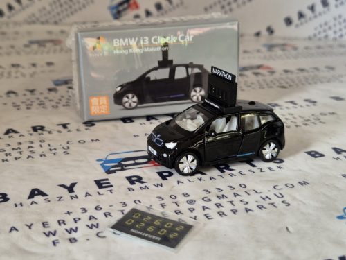 BMW i3 Marathon Clock Car -  Tiny Toys - 1:64