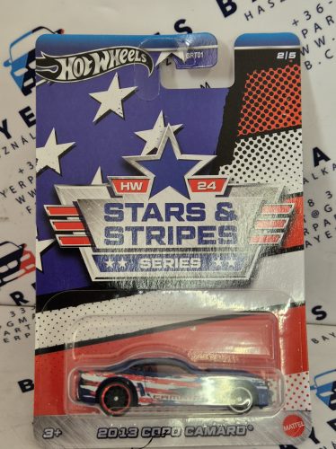 Hot Wheels - Stars & Stripes 2/5 - Copo Chevrolet Camaro (2013) -  Hot Wheels - 1:64